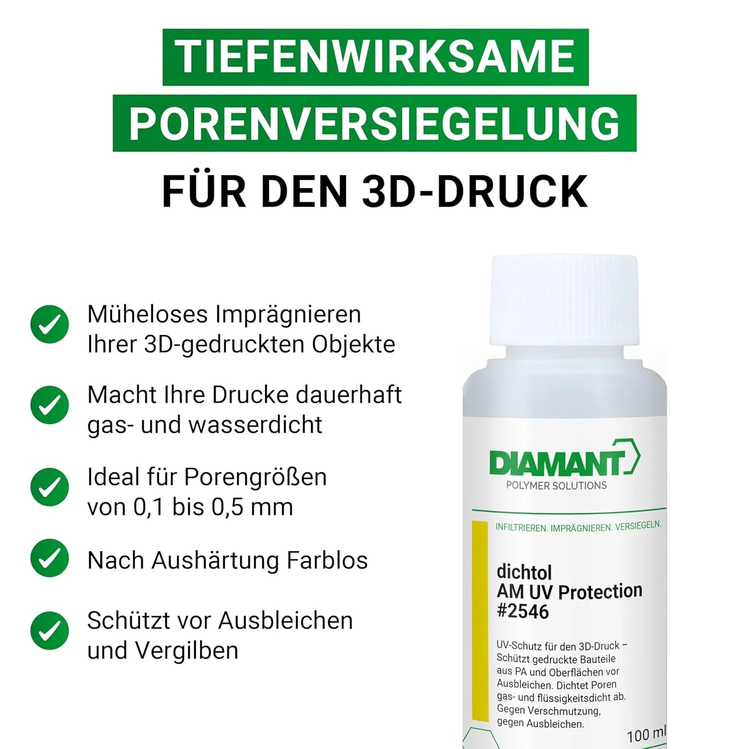 DIAMANT Polymer dichtol AM UV Protection DIAMANT Polymer #Filamentkontor.de#