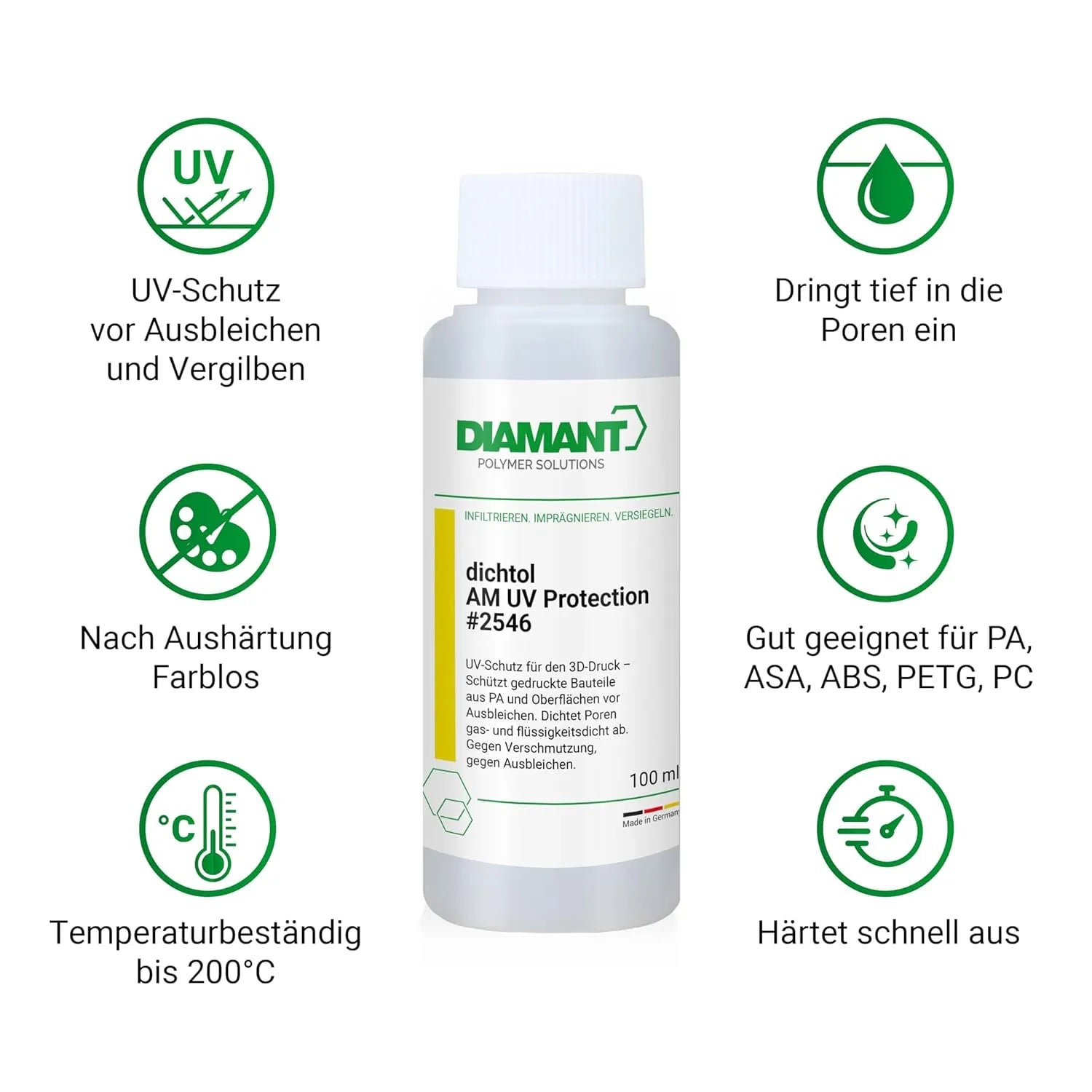 DIAMANT Polymer dichtol AM UV Protection DIAMANT Polymer #Filamentkontor.de#