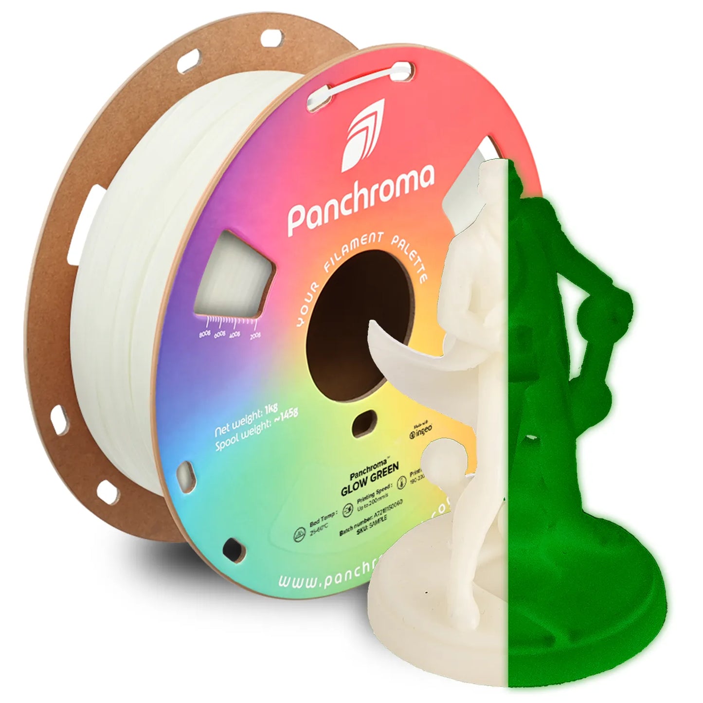 Panchroma Glow PLA Polymaker #Filamentkontor.de#