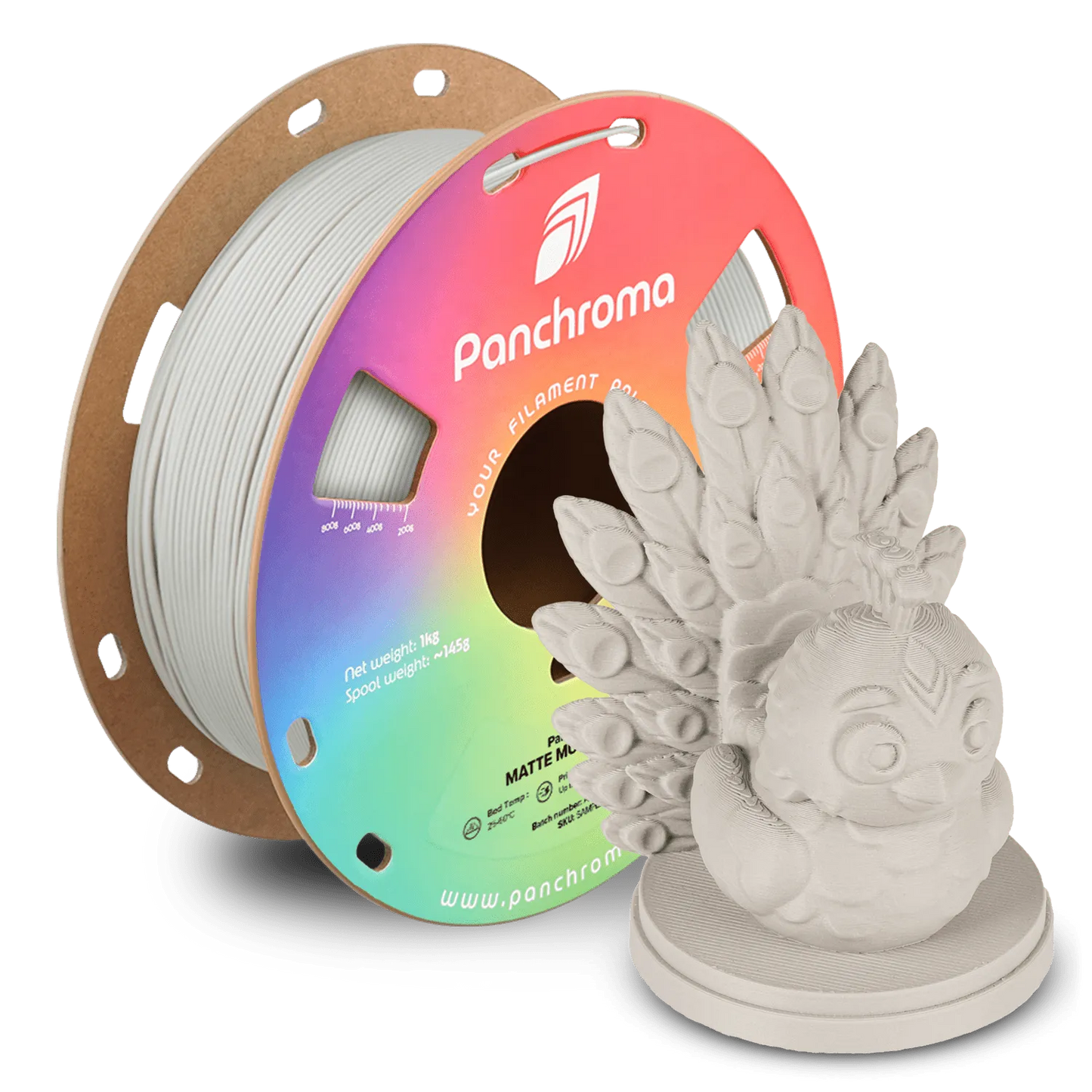 Panchroma PLA Matte Polymaker #Filamentkontor.de#