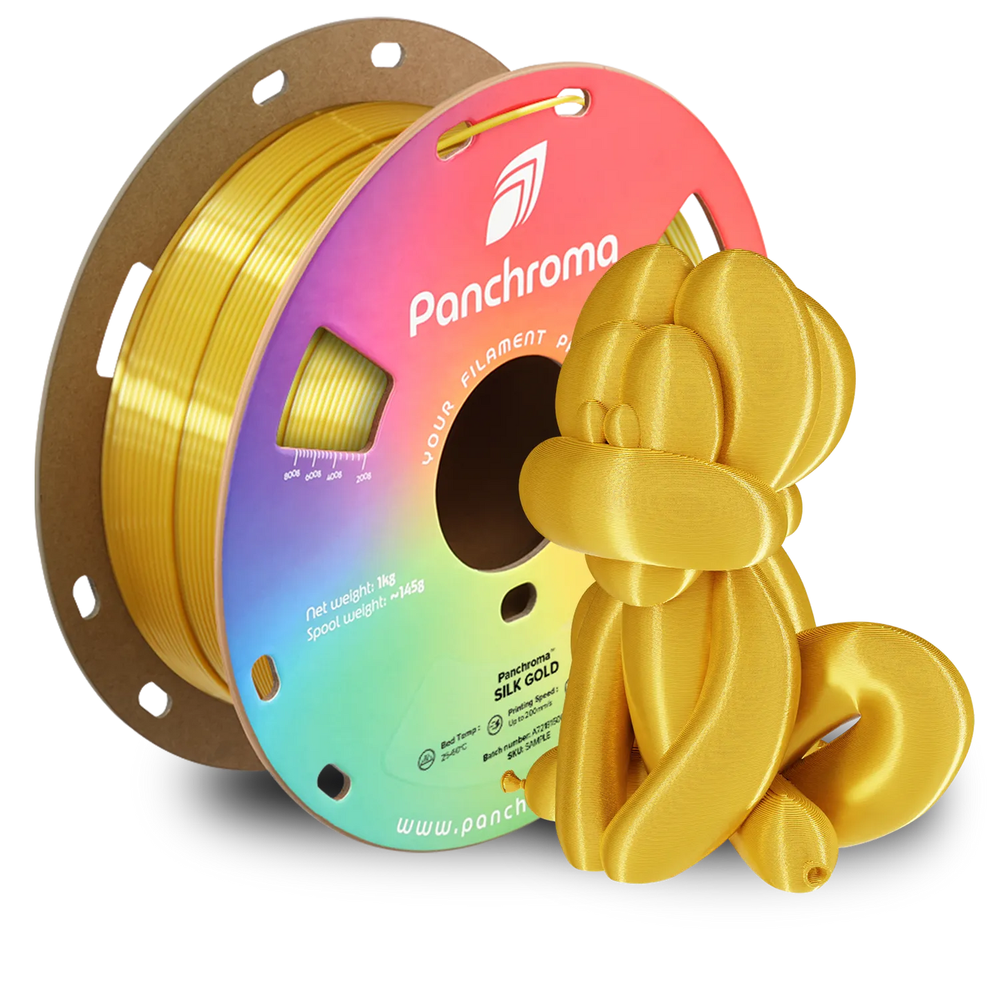 Panchroma Silk PLA Polymaker #Filamentkontor.de#