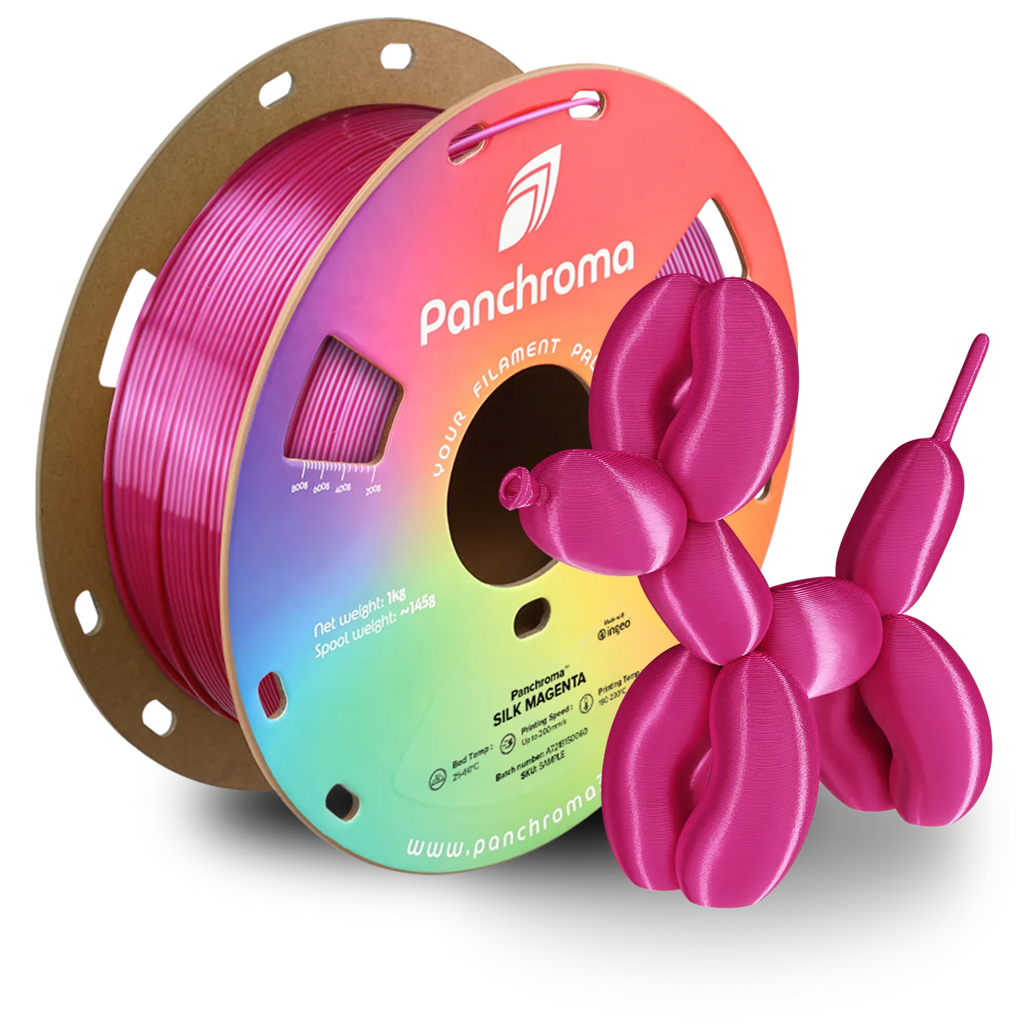 Panchroma Silk PLA Polymaker #Filamentkontor.de#