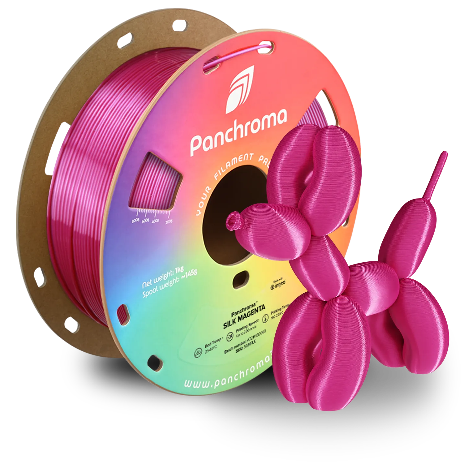 Panchroma Silk PLA Polymaker #Filamentkontor.de#
