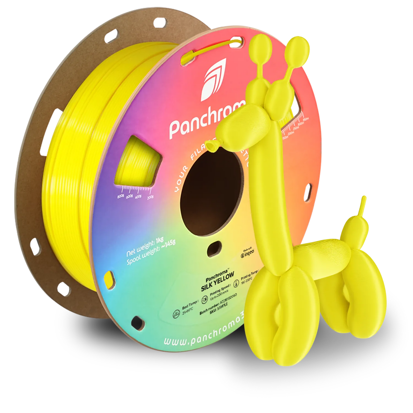 Panchroma Silk PLA Polymaker #Filamentkontor.de#