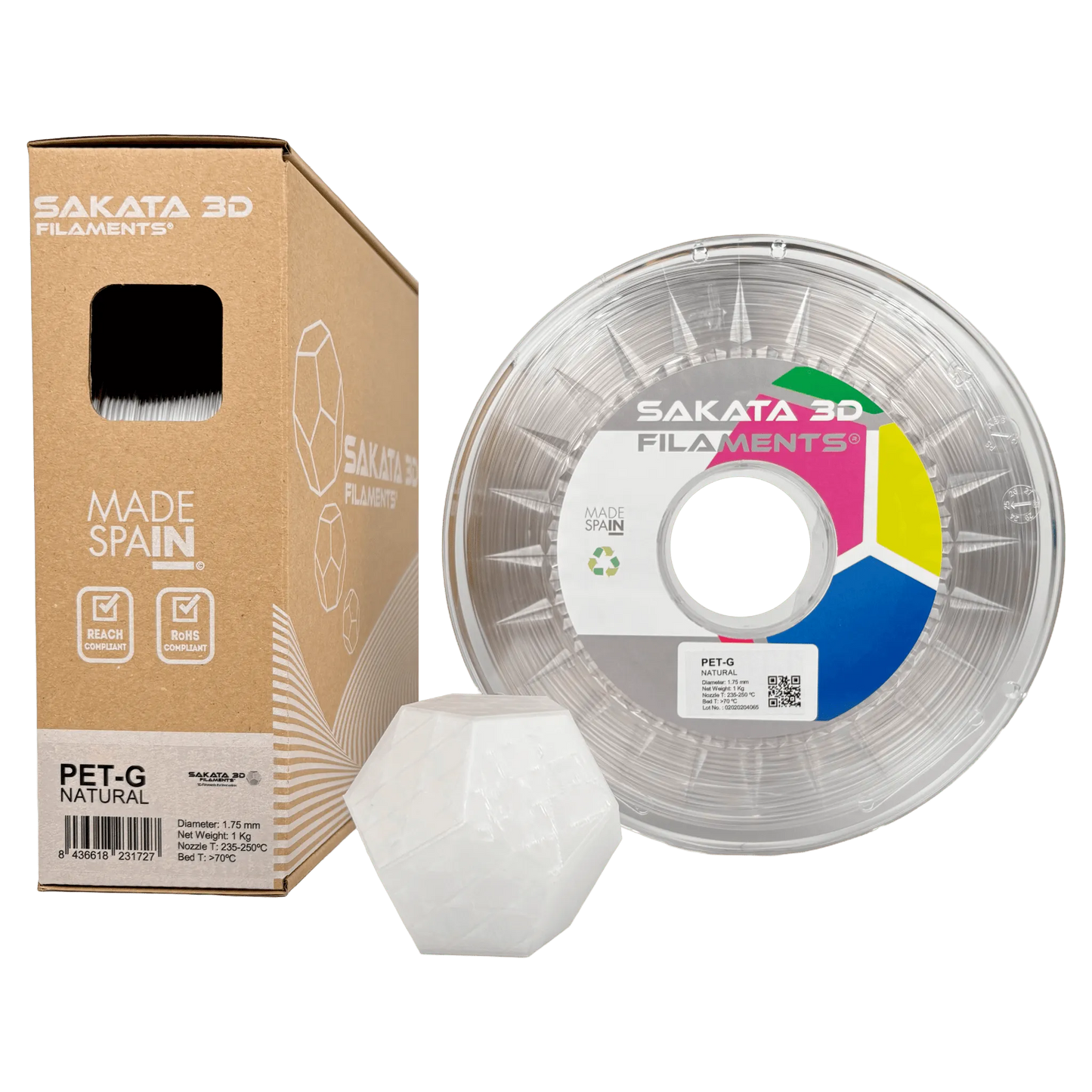 SAKATA 3D PET-G 1,75 mm SAKATA 3D #Filamentkontor.de#