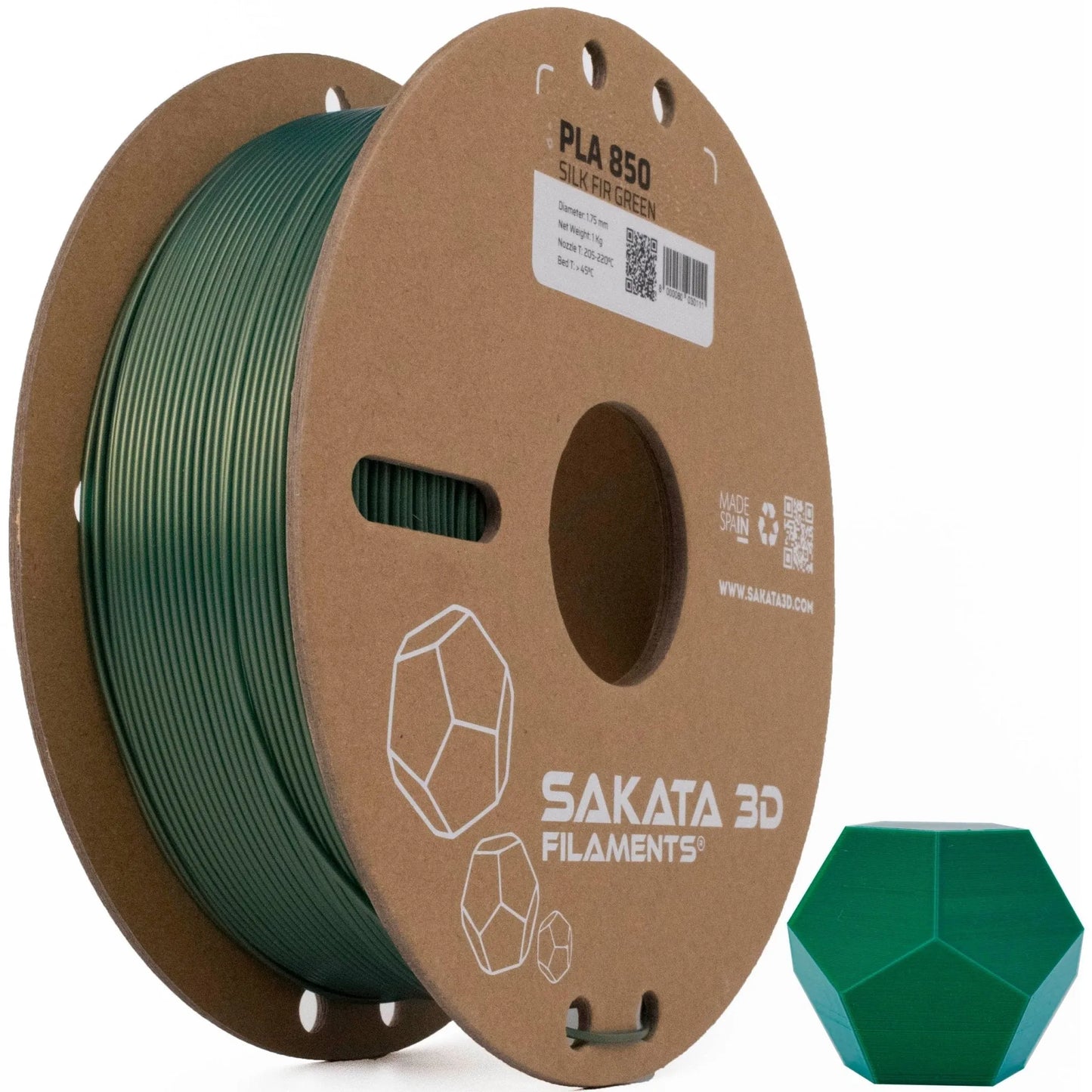 SAKATA 3D PLA 850 SILK SAKATA 3D #Filamentkontor.de#