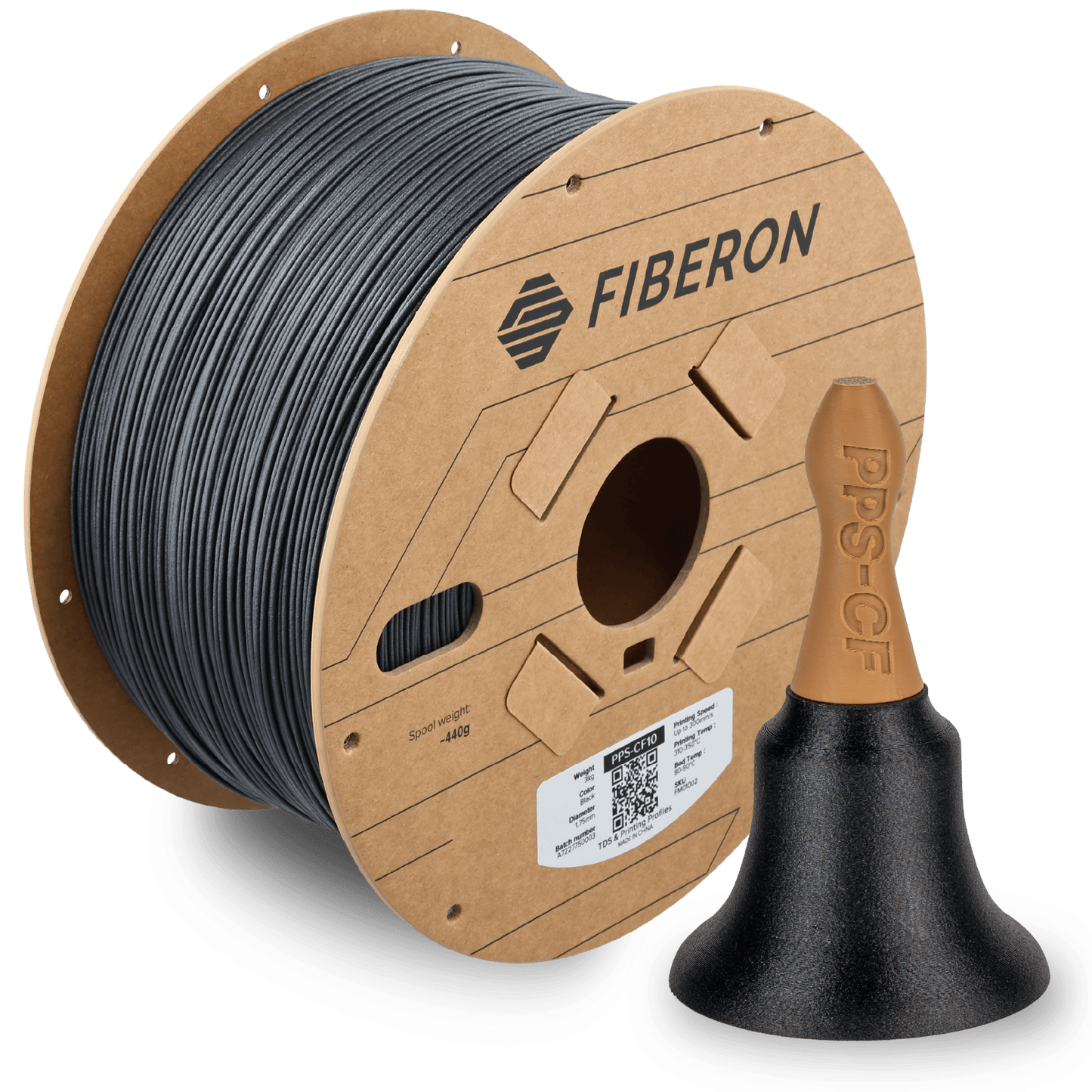 Fiberon PPS - CF10 - Polymaker - Filamentkontor