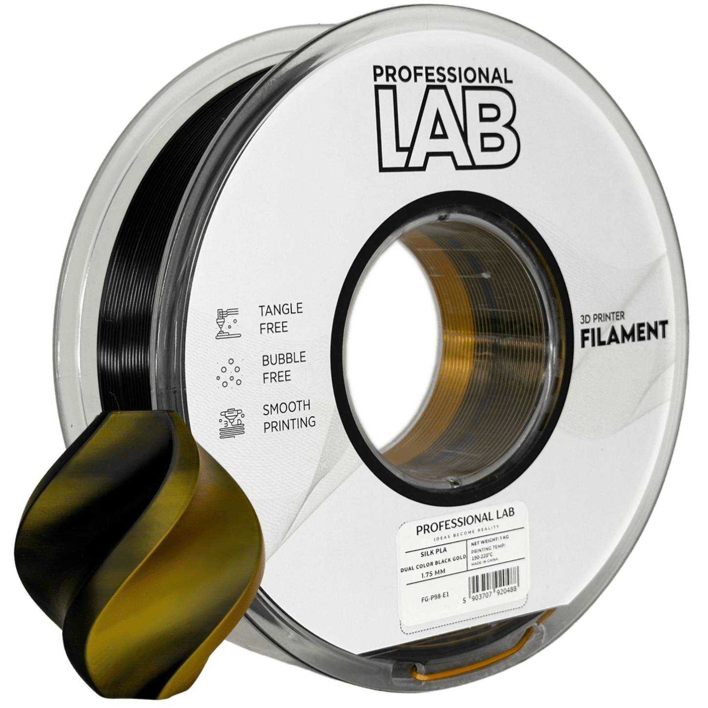 Professional Lab Silk PLA Dual Color - Imagine s.c. - Filamentkontor