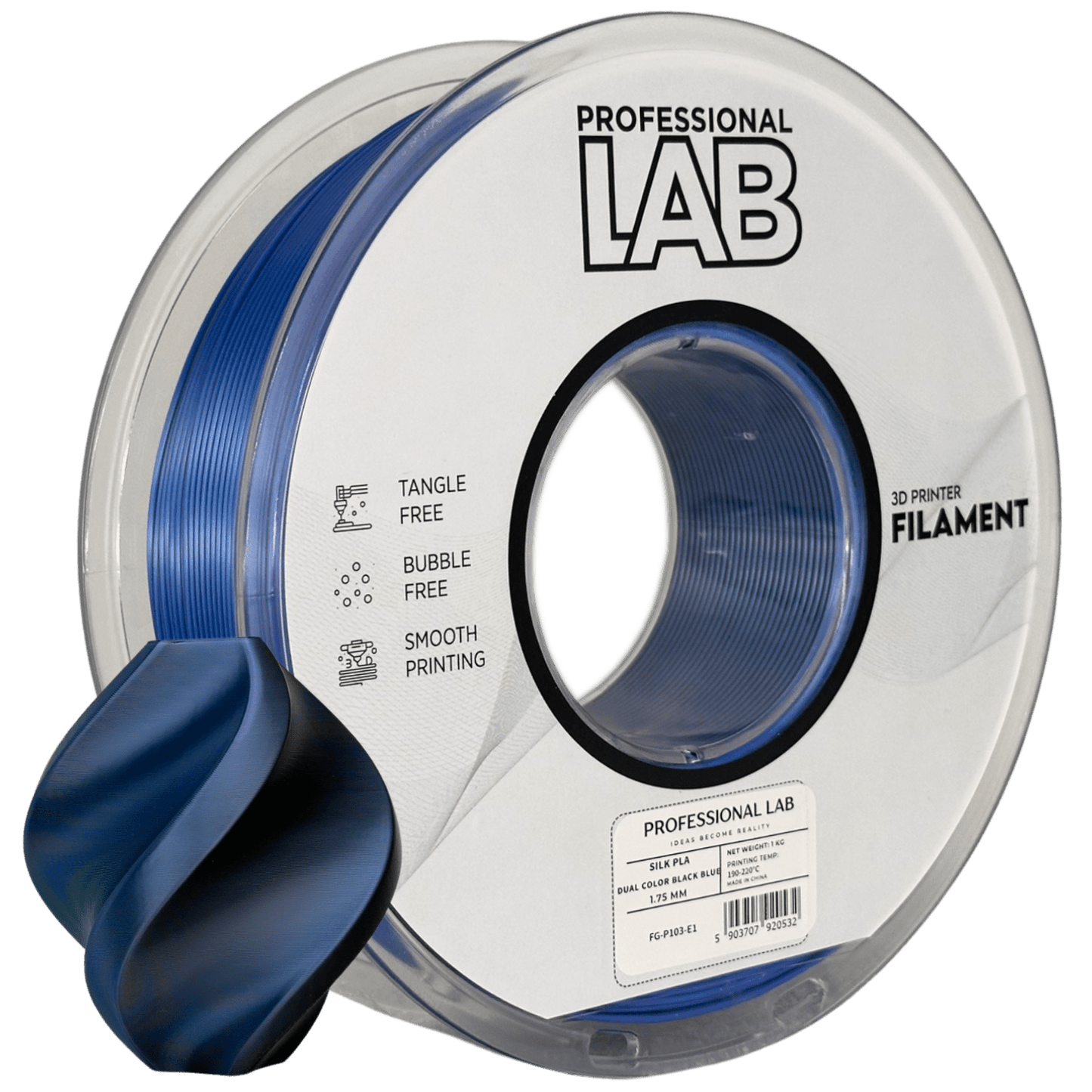 Professional Lab Silk PLA Dual Color - Imagine s.c. - Filamentkontor