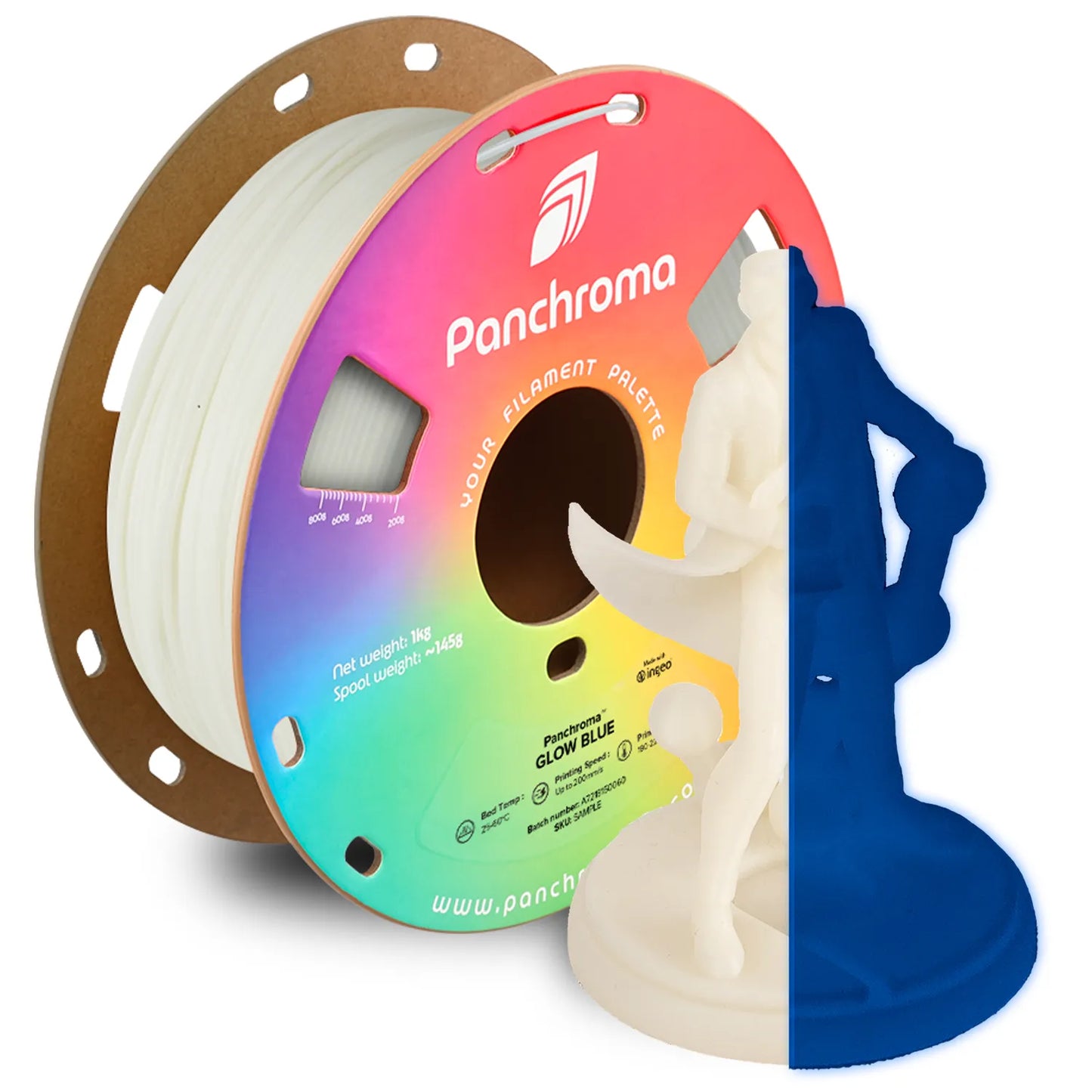 Panchroma Glow PLA Polymaker #Filamentkontor.de#