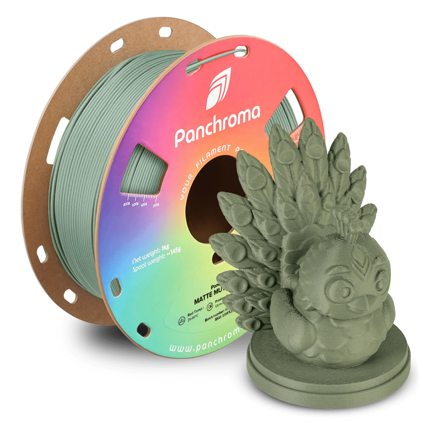Panchroma PLA Matte Polymaker #Filamentkontor.de#