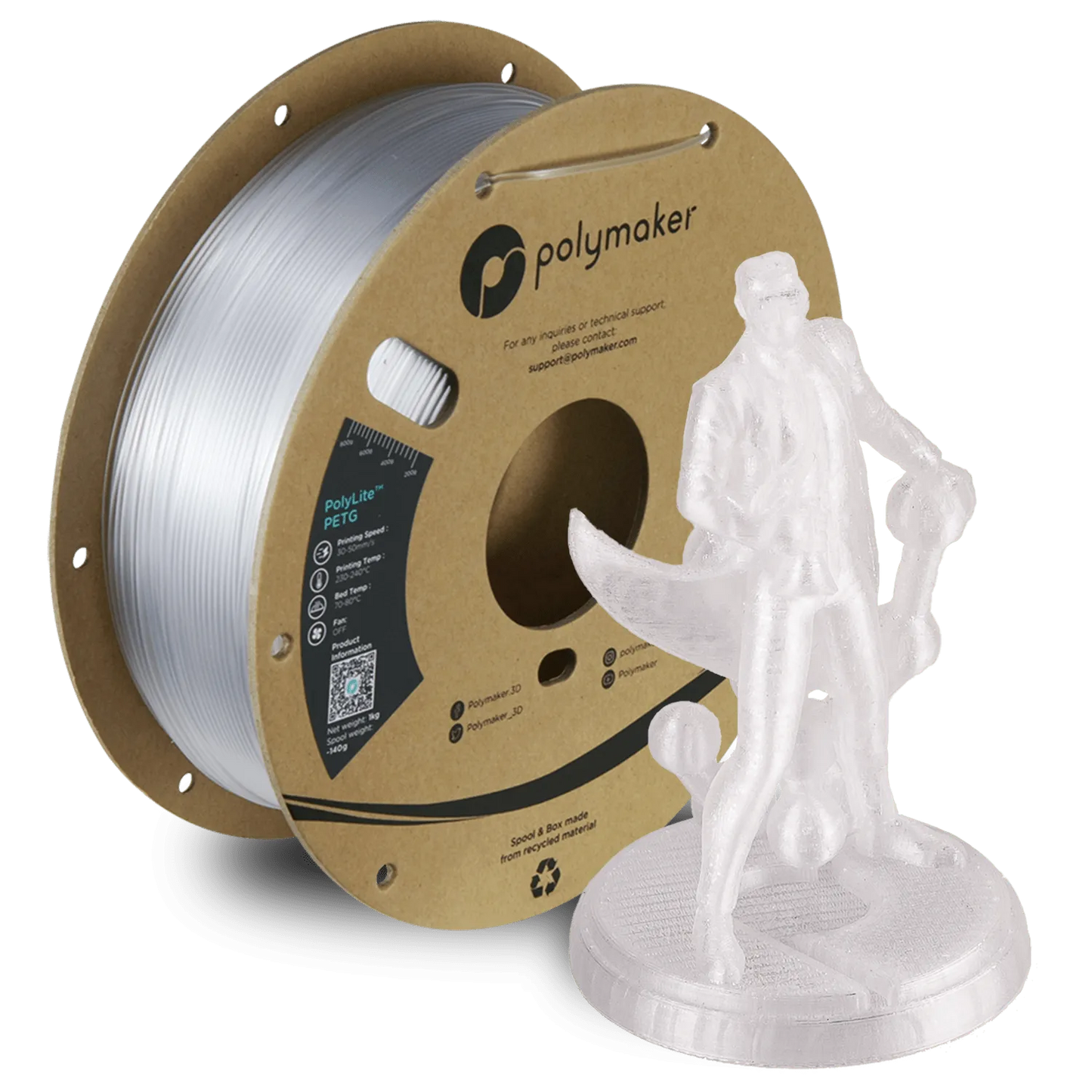 PolyLite PETG Polymaker #Filamentkontor.de#