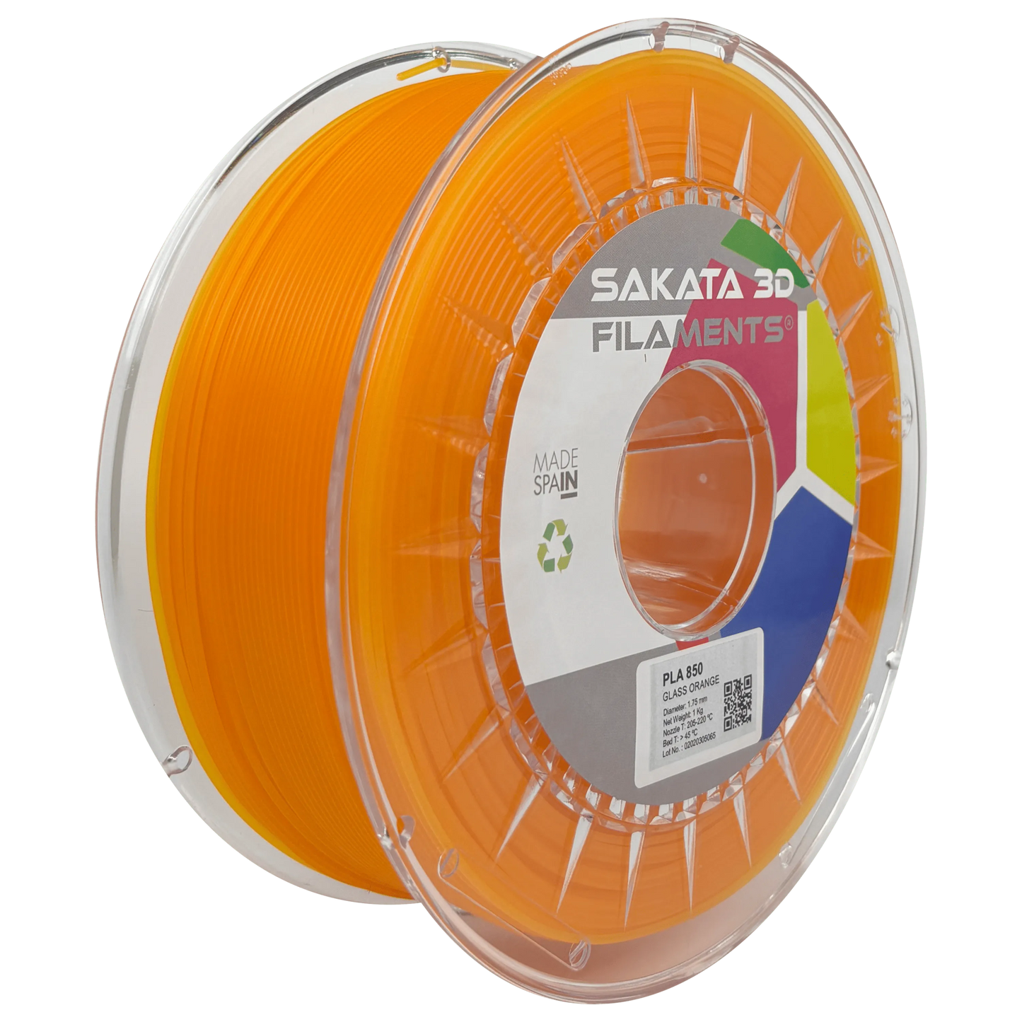 SAKATA 3D PLA 850 GLAS SAKATA 3D #Filamentkontor.de#